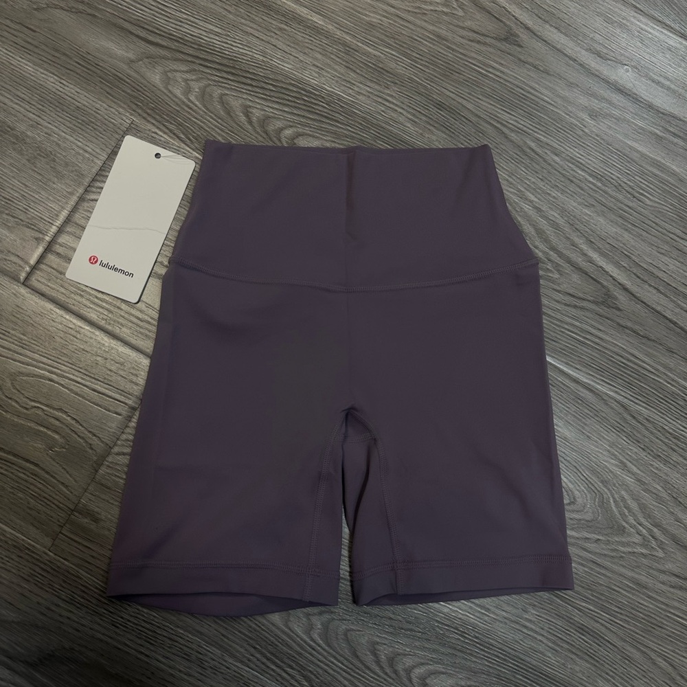 lululemon athletica Deep Purple Bike Shorts